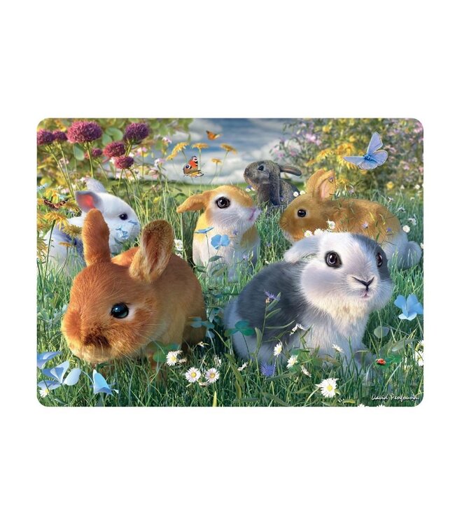 Live Life | 3D | Ansichtkaart | 15,4 x 11,3 cm | Bunnies