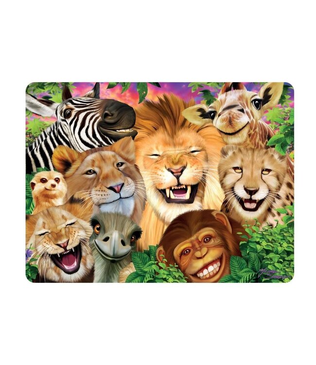 Live Life | 3D | Ansichtkaart | 15,4 x 11,3 cm | Safari Smiles