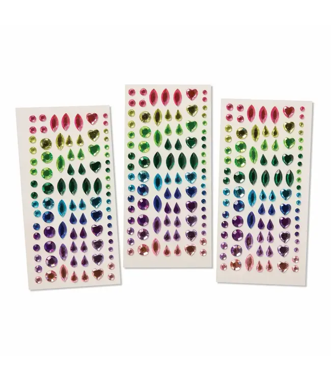 Crocodile Creek | Jewel Art Crowns | Unicorn Flowers | 270 stickers | 4+