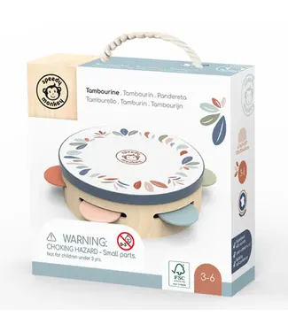 Speedy Monkey Speedy Monkey | Houten Tambourijn | 17,5 x 4,5 cm | 3+