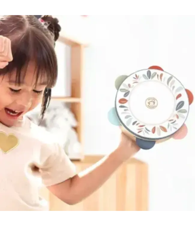 Speedy Monkey | Houten Tambourijn | 17,5 x 4,5 cm | 3+