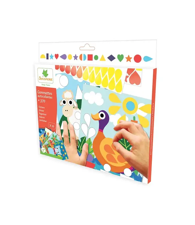 Sycomore | Stickers plakken | 370 stickers | 3+