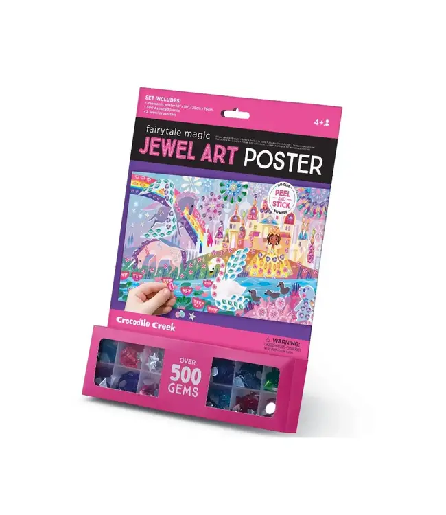 Crocodile Creek | Jewel Art Poster | Fairytale Magic | 500 gems | 4+
