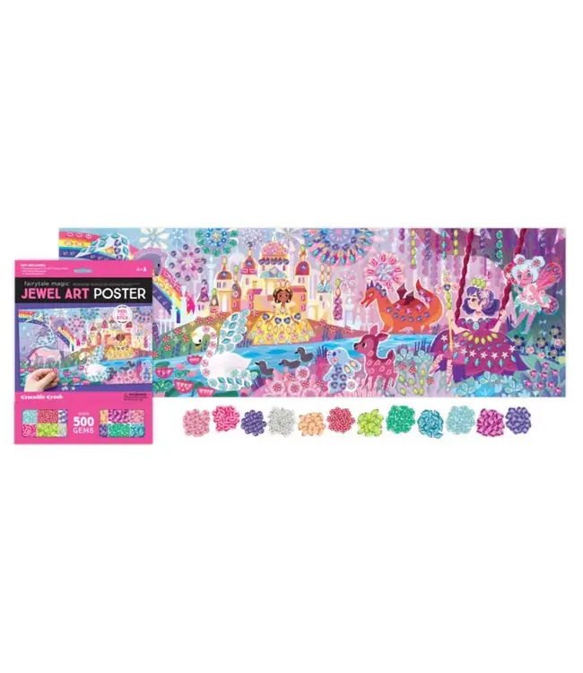 Crocodile Creek | Jewel Art Poster | Fairytale Magic | 500 gems | 4+