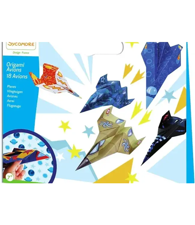 Sycomore | Origami | Planes | 9 pieces | 5+