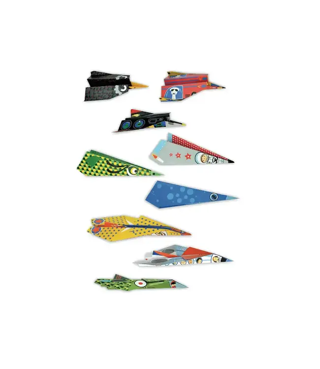 Sycomore | Origami | Planes | 9 pieces | 5+