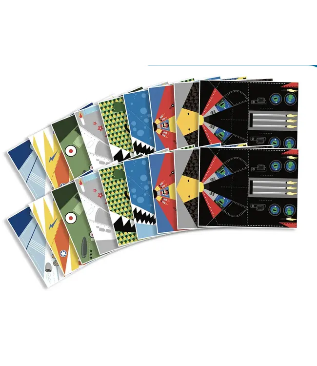 Sycomore | Origami | Planes | 9 pieces | 5+