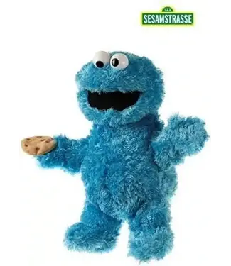 Living Puppets | Hand Puppet | Sesame Street | Cookiemonster | Koekjesmonster | 36 cm | 1+