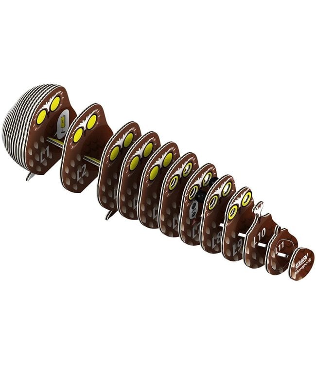 Eugy | 3D Cardboard Model Kit | Bird Life | Boeboek Uil | 6+