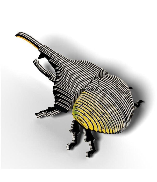 Eugy | 3D Cardboard Model Kit | Forest Life | Hercules Beetle | 6+