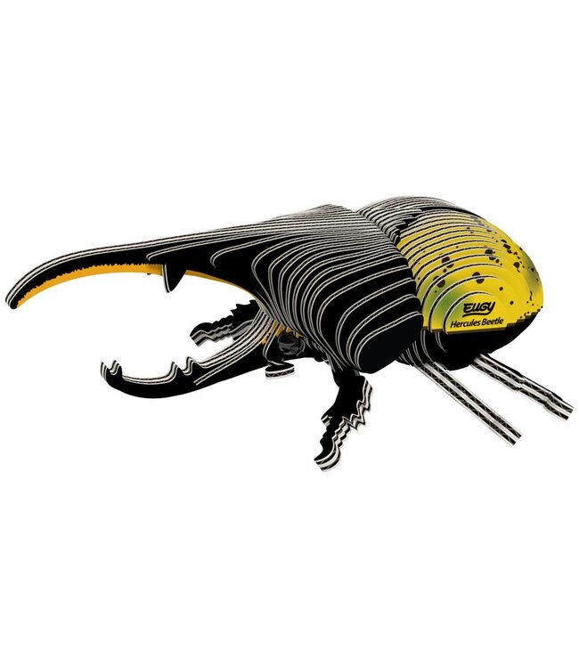 Eugy | 3D Cardboard Model Kit | Forest Life | Hercules Beetle | 6+