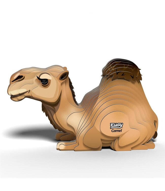 Eugy | 3D Cardboard Model Kit | Wild Life | Kameel | 6+