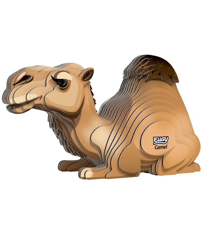 Eugy | 3D Cardboard Model Kit | Wild Life | Kameel | 6+