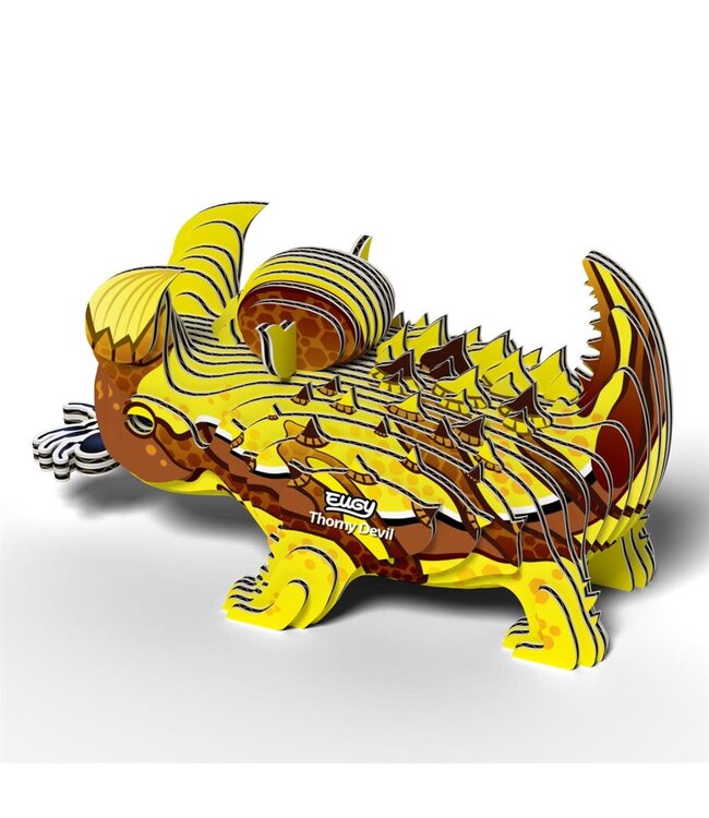 Eugy | 3D Cardboard Model Kit | Fantasy | Thorny Devil | 6+