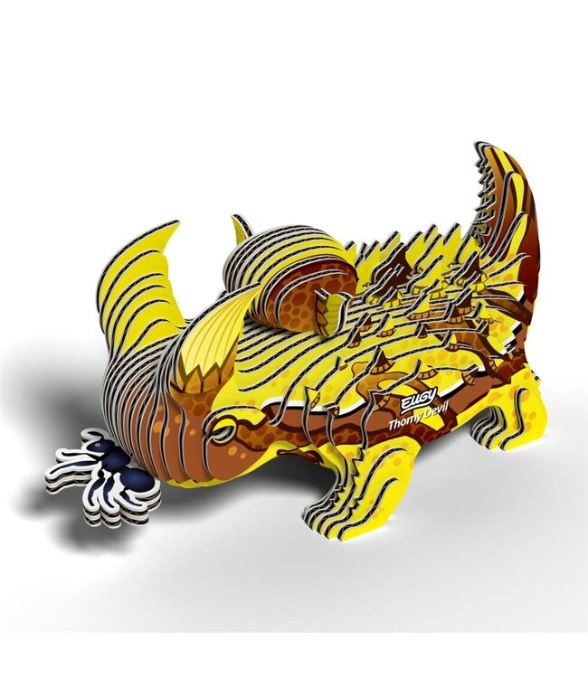 Eugy | 3D Cardboard Model Kit | Fantasy | Thorny Devil | 6+