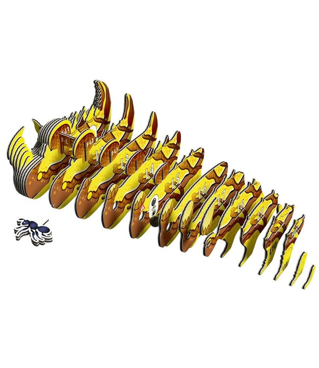 Eugy | 3D Cardboard Model Kit | Fantasy | Thorny Devil | 6+