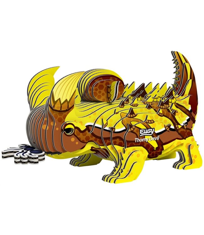 Eugy | 3D Cardboard Model Kit | Fantasy | Thorny Devil | 6+