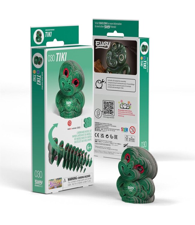 Eugy | 3D Cardboard Model Kit | Fantasy | Tiki | 6+