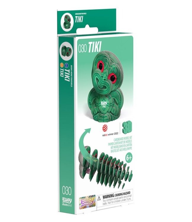 Eugy | 3D Cardboard Model Kit | Fantasy | Tiki | 6+