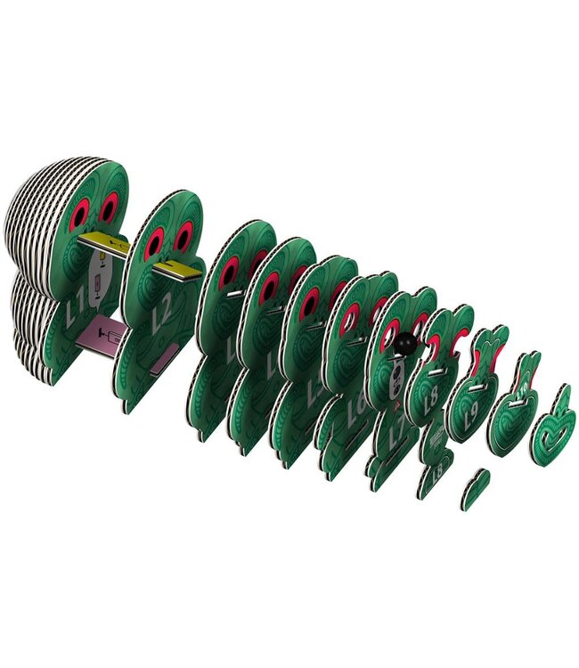 Eugy | 3D Cardboard Model Kit | Fantasy | Tiki | 6+