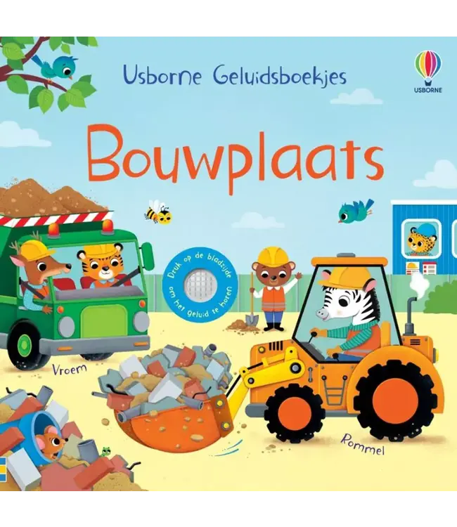 Usborne | Geluidenboek | Bouwplaats | 1+