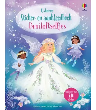 Usborne | Sticker- en Aankleedboek | Bruiloftselfjes | 5+
