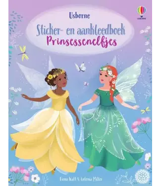 Usborne | Sticker- en Aankleedboek | Prinsessenelfjes | 4+