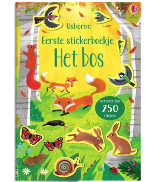 ﻿Usborne | Mijn eerste Stickerboekje | Het Bos | 3+