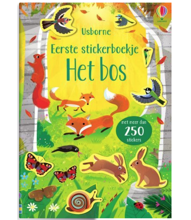 Usborne | Mijn eerste Stickerboekje | Het Bos | 3+