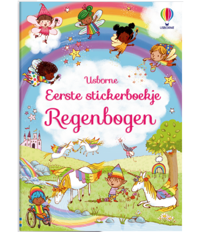 Usborne | Eerste stickerboekje | Regenbogen | 3+
