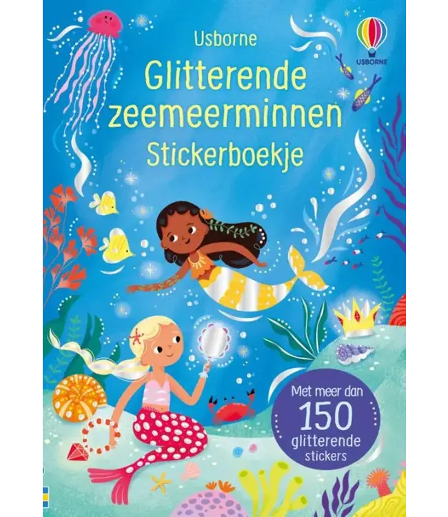 Usborne | Stickerboek | Glitterende Zeemeerminnen | 3+