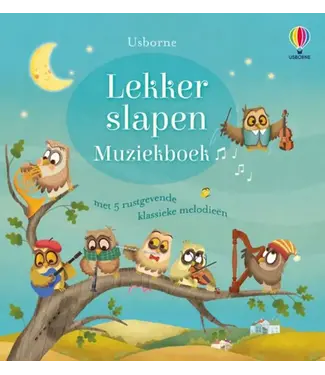 Usborne | Geluidenboek / Muziekboek | Lekker Slapen | 3+
