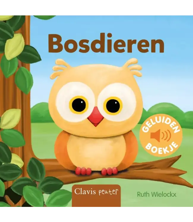 Clavis | Geluidenboekje | Bosdieren | 1+
