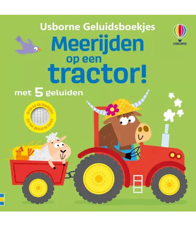 Usborne | Geluidenboek | Meerijden op een Tractor! | 1+