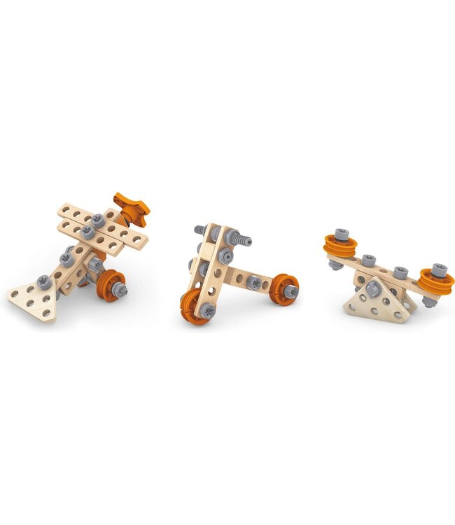 Hape | Construction Toys | Experiment Starter Kit | 42 delig | 4+