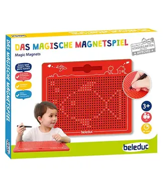 Beleduc | Magische Tekentafel | Magnetic Drawing Board | 28 x 25,5 cm | 3+