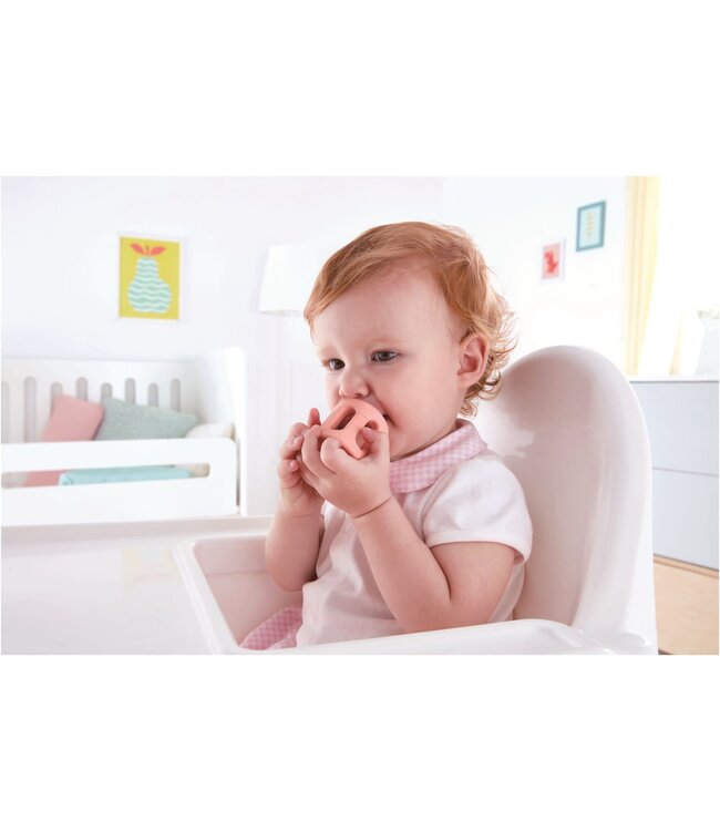 Hape | Made from Rise Based Materials | Geometric Rattles | 3 pieces| 0+