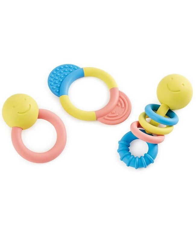 Hape | Made from Rise Based Materials | Rattle & Teether Collection | 0+