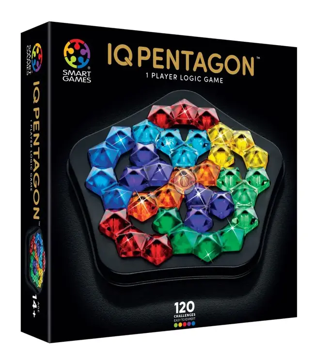 Smartgames | IQ Pentagon | 120 Opdrachten | 14+