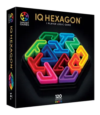 Smartgames Smartgames | IQ Hexagon | 120 Opdrachten | 14+