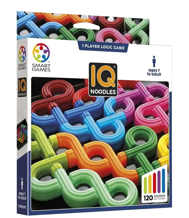 Smartgames | IQ-Noodles | 120 Opdrachten | 7+