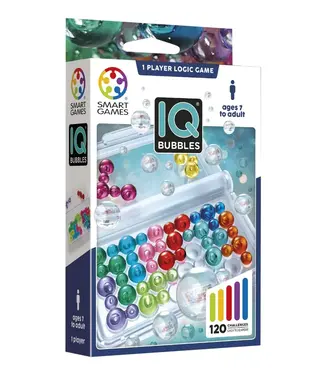 Smartgames Smartgames | IQ Bubbles | 120 Opdrachten | 7+