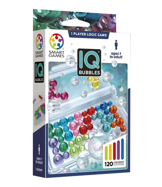 Smartgames | IQ Bubbles | 120 Opdrachten | 7+