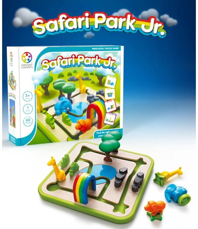 Smartgames | Safari Park Jr | 60 Opdrachten | 3+