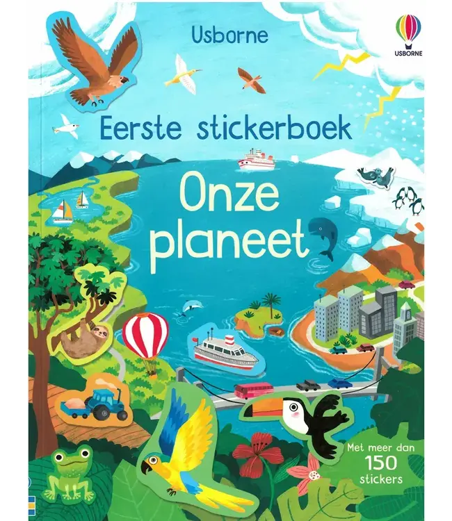 Usborne | Mijn eerste Stickerboek| Onze Planeet | 3+