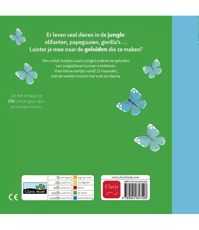 Clavis | Geluidenboekje | De Jungle | 2+