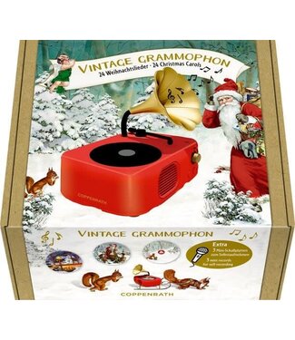 Coppenrath | Sound Adventskalender | Vintage Grammofoon | with 24 Melodies
