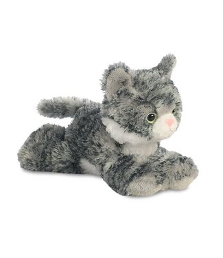 Aurora Aurora | Mini Flopsie | Lily Grijze Kat | 20,5 cm | 0+