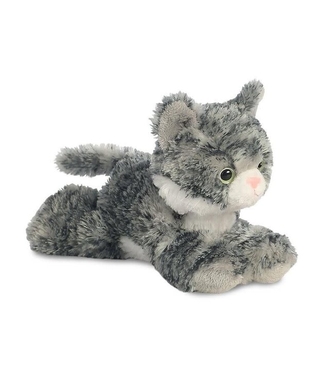 Aurora | Mini Flopsie | Lily Grijze Kat | 20,5 cm | 0+