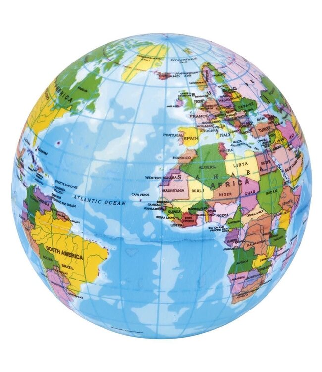 Moses | Anti Stress Bal | Wereldbol | 5+